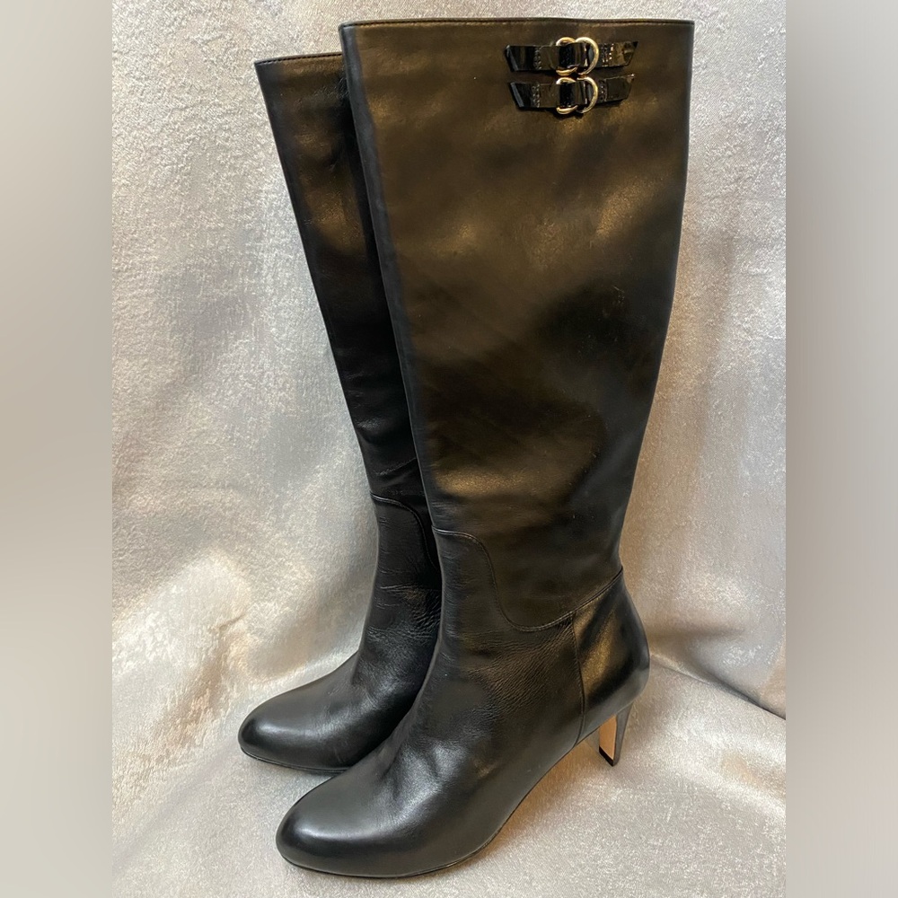 Cole Haan Black Leather Boots Nike Air New 8.5